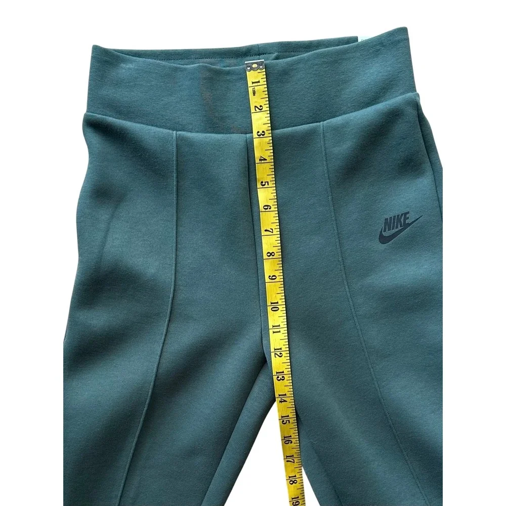 Nike Sportswear Tech Fleece High Waisted Slim Pants Vintage Green Small NWT - Picture 9 of 11